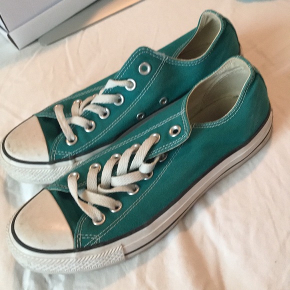 Teal Converse - Picture 3 of 4